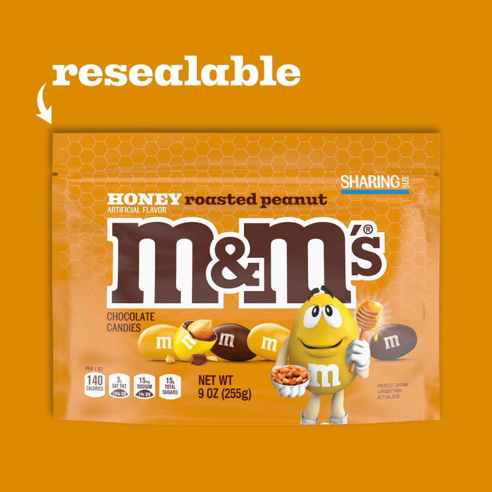 Trail-mix add-in: M&M'S Honey Roasted Peanut Milk Chocolate.