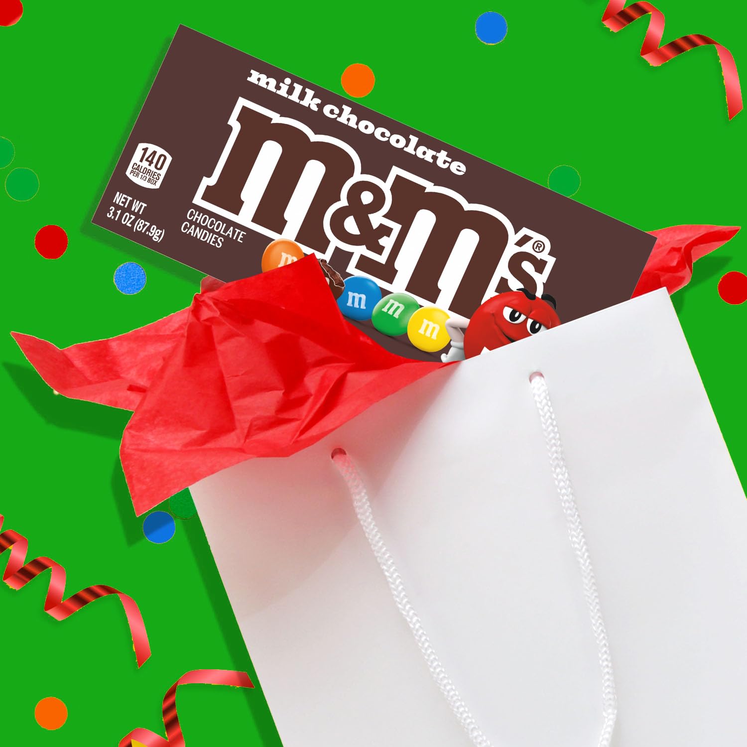 M&amp;M'S individually-wrapped boxes packaged for tidy bulk snacking