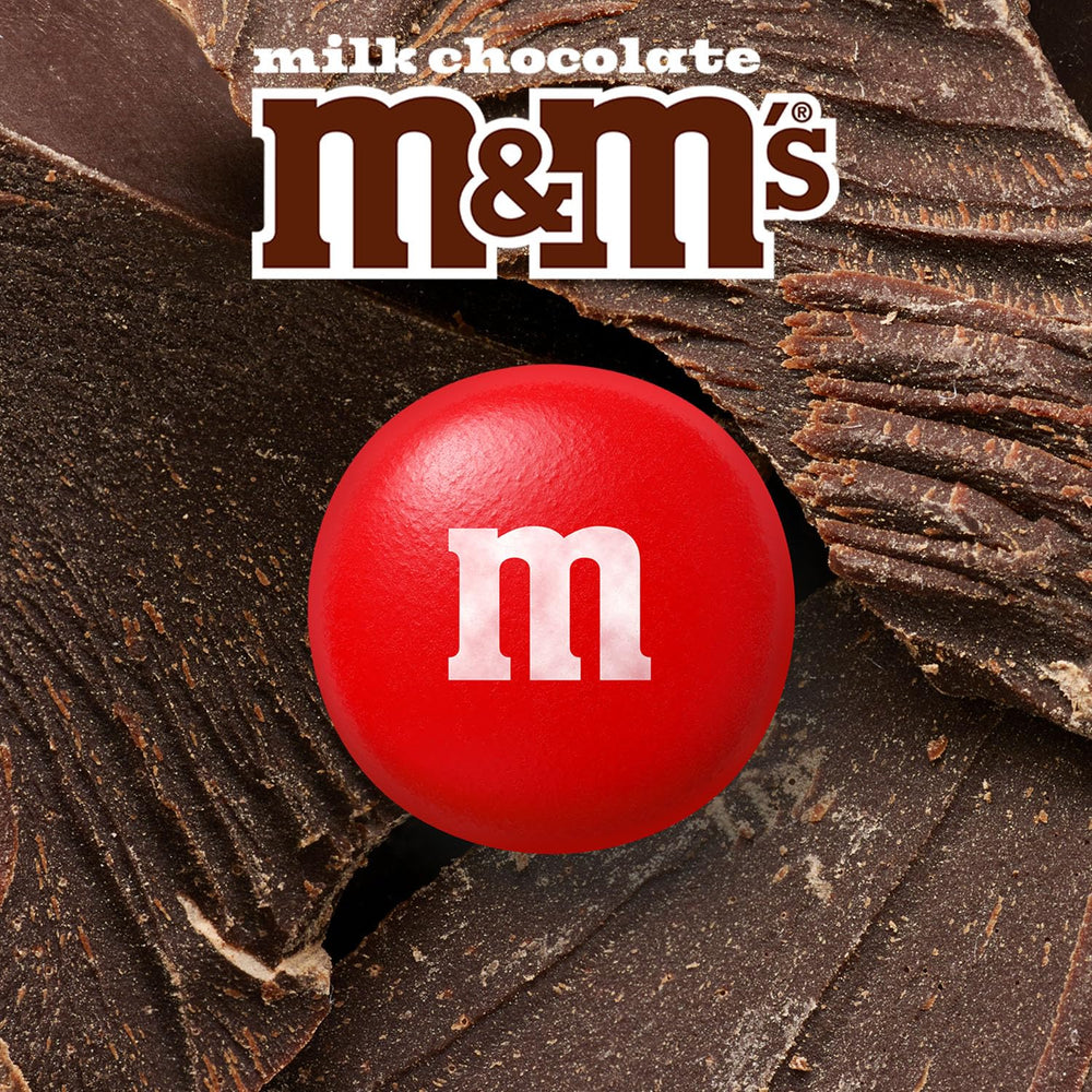 M&M'S milk chocolate candies used as dessert topping and baking accents.