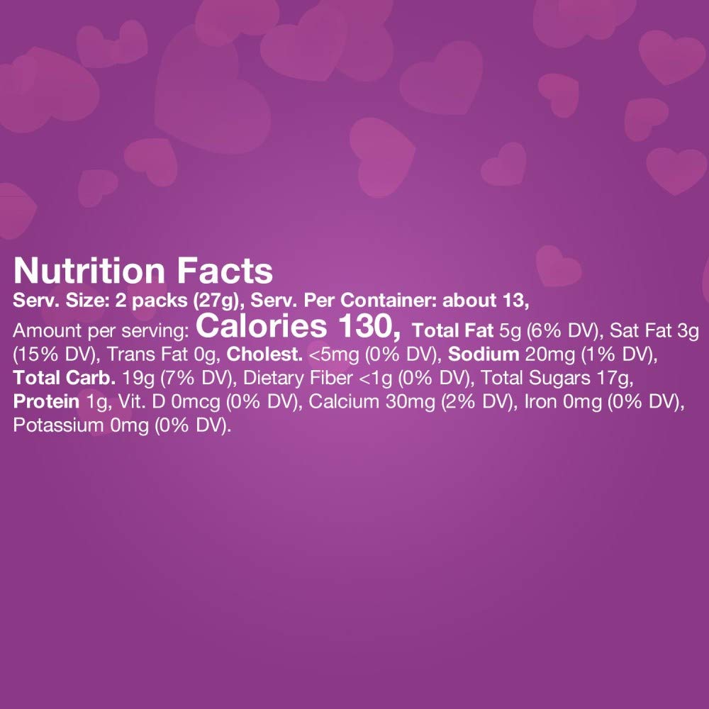 Individual M&M'S fun-size packs ideal for valentines gifts