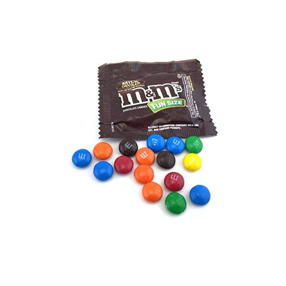 M&M's Milk Chocolate pieces in bowl showing daily snack versatility.