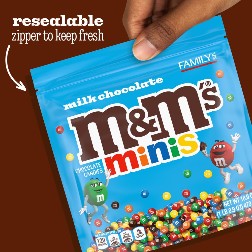 M&M'S Minis as dessert bar toppers for festive treats