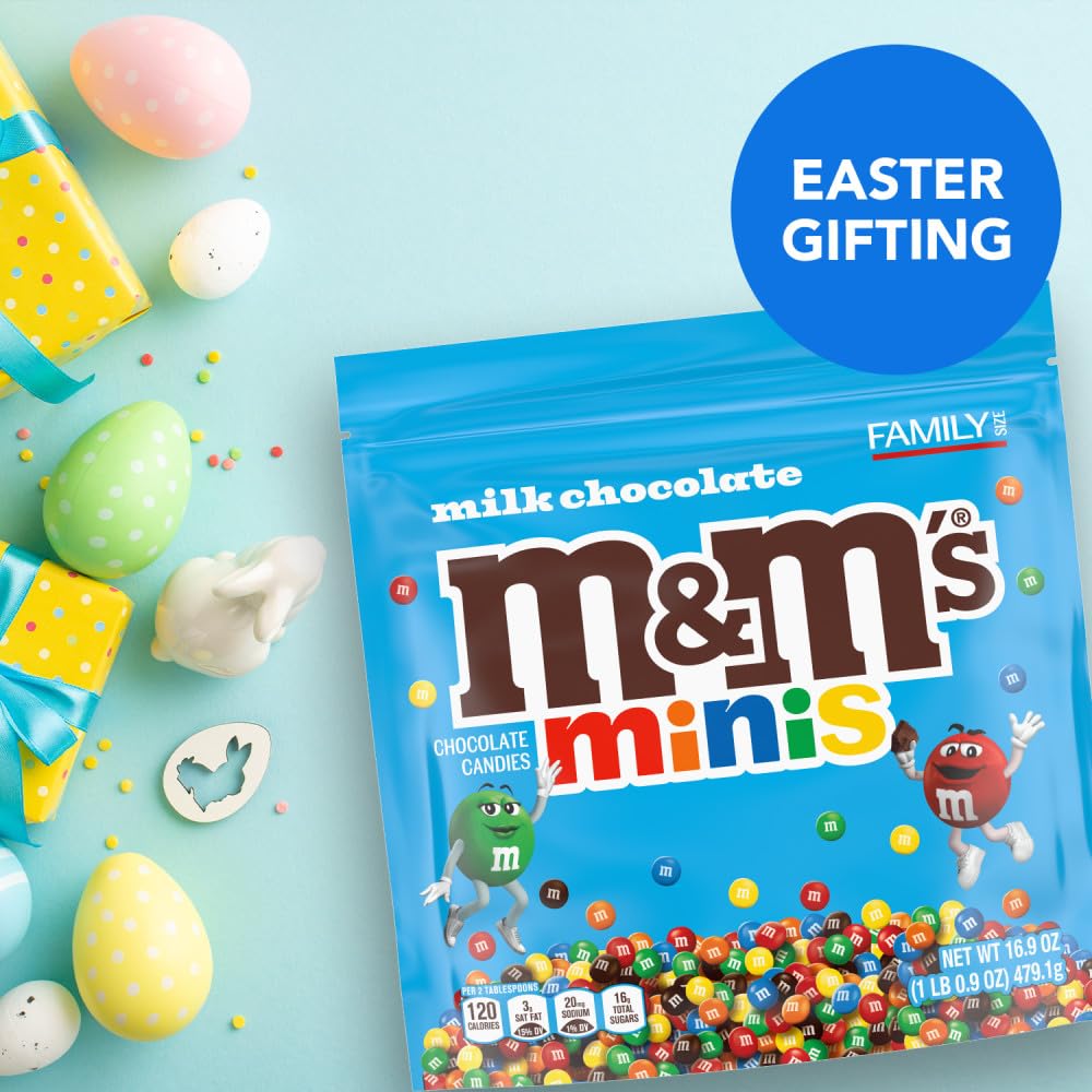 M&M'S Minis Easter egg filler for colorful eggs
