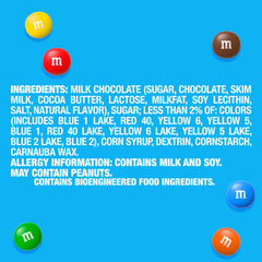 M&M'S MINIS Milk Chocolate for cake decorating adds vibrant detail.
