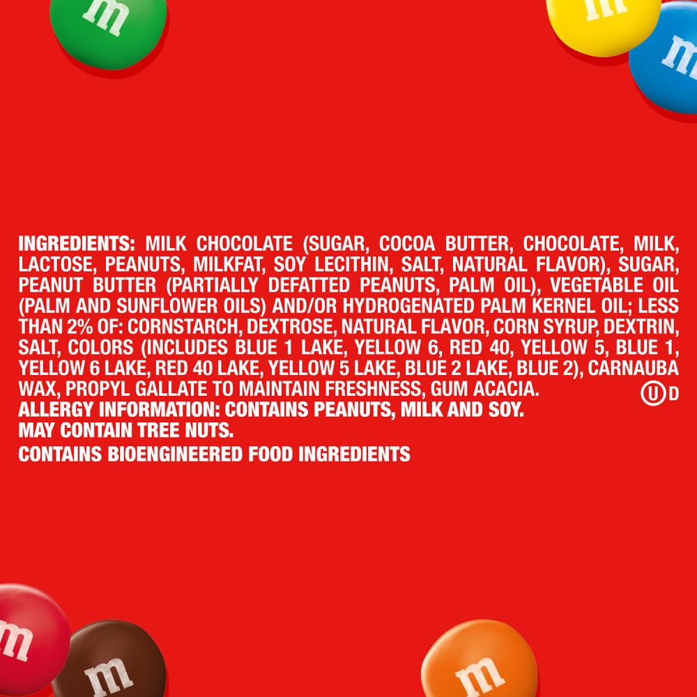 M&M'S Minis Peanut Butter candy shells add color to desserts