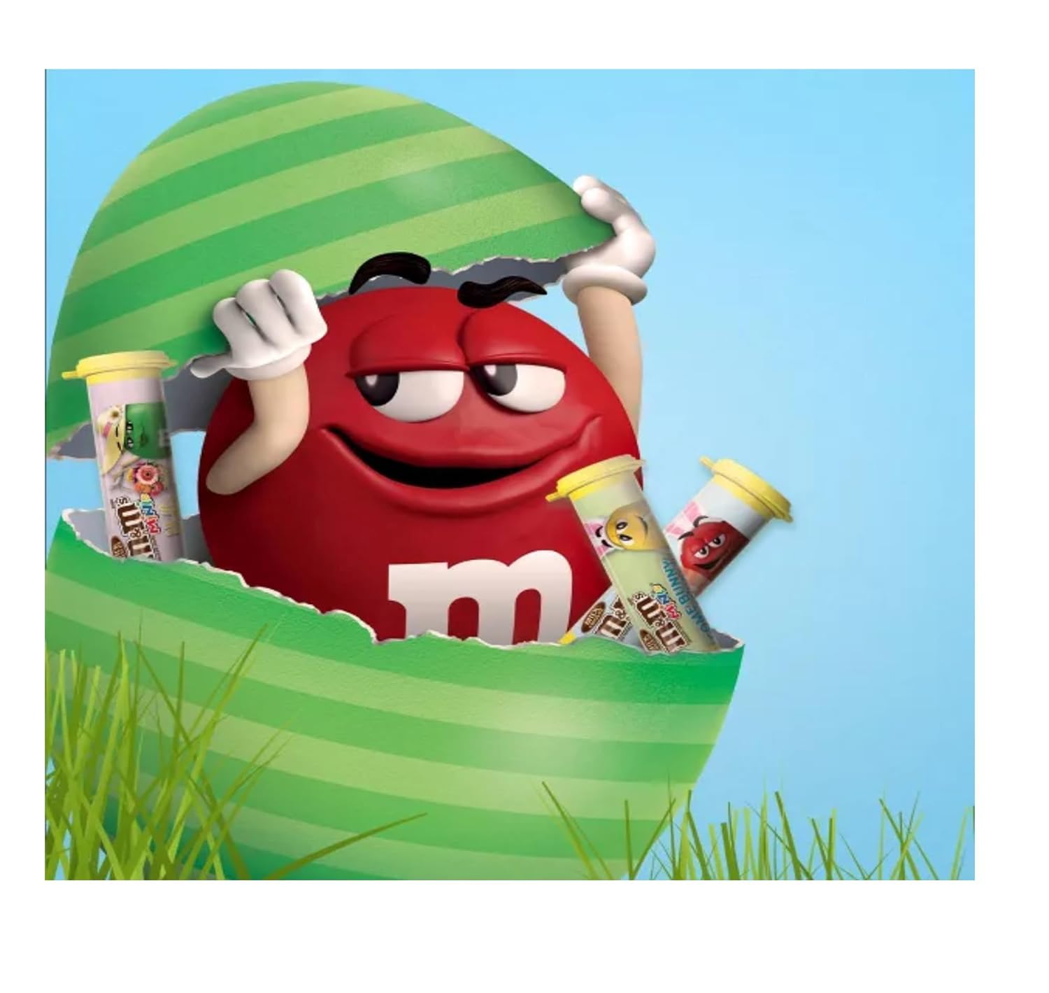 M&M's Minis Tubes party serving, easy to share at events.