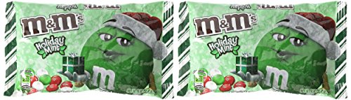 M&M's Mint Chocolate 2-pack front view showing giftable candy.