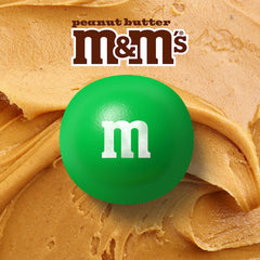 M&M'S Peanut Butter Milk Chocolate in resealable bag keeps snacks fresh on trips.