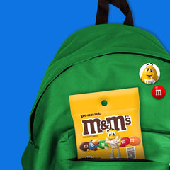 M&M'S Peanut Milk Chocolate in trail mix adds crunch.