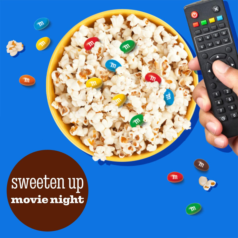 M&M'S in a colorful bowl for holiday snacking and sharing.