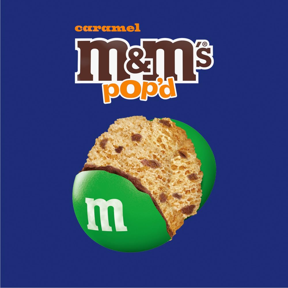 M&M'S Pop'd Caramel serving bowl scene for sharing with friends.