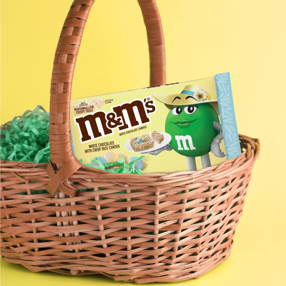 M&M's seasonal snack for gatherings with pastel colors