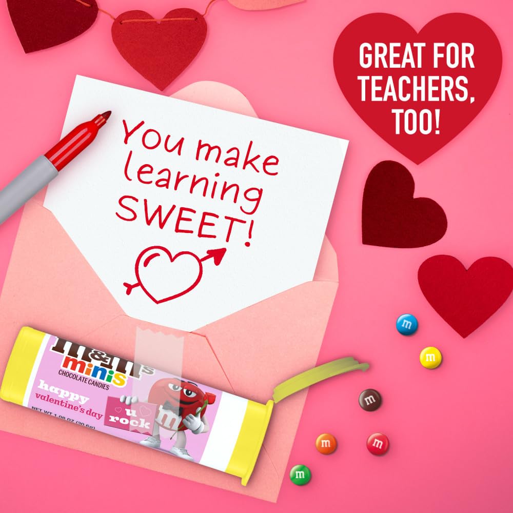 M&M's Minis tubes make easy gifts for friends, coworkers, and teachers.