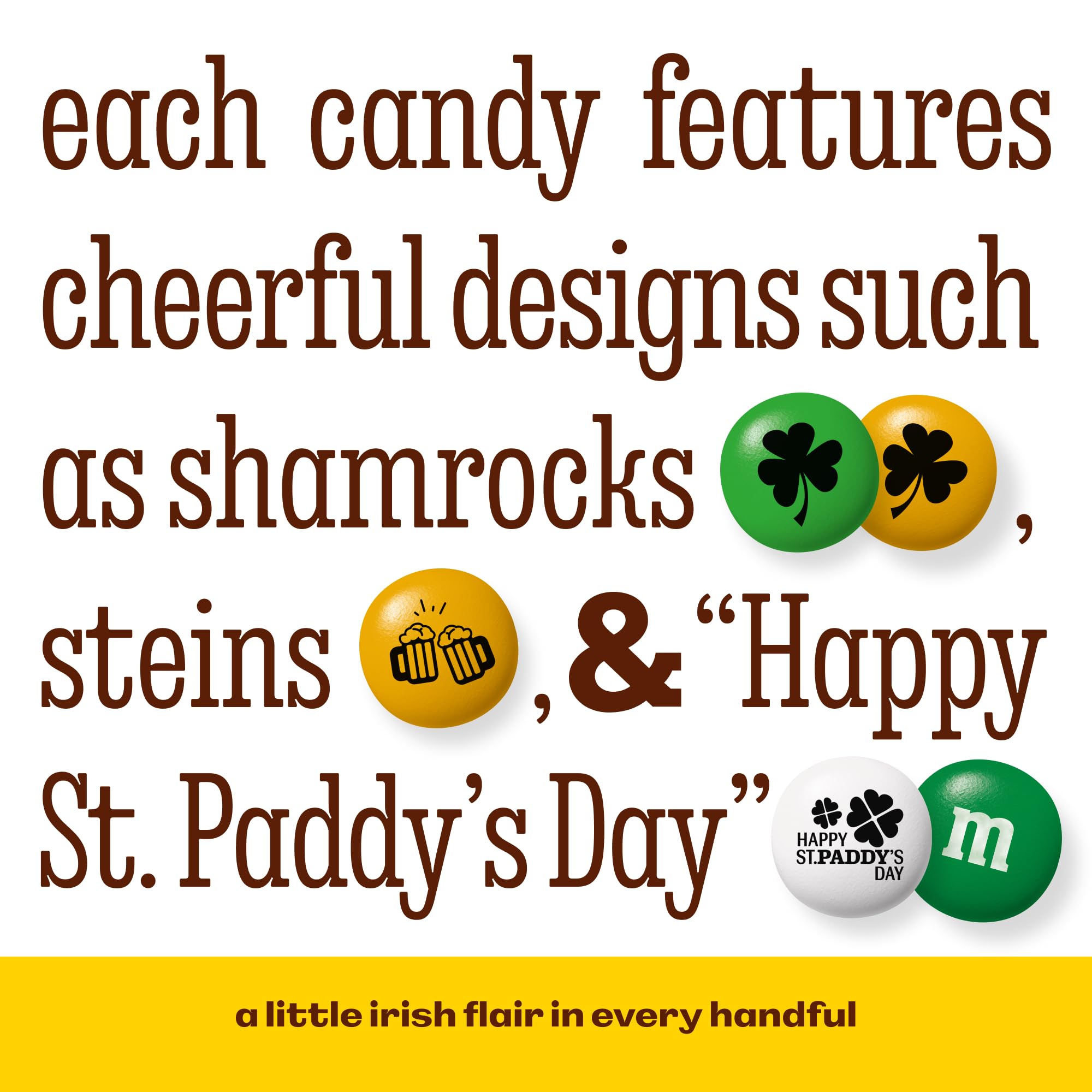 Parade handouts featuring festive M&M'S create a memorable moment