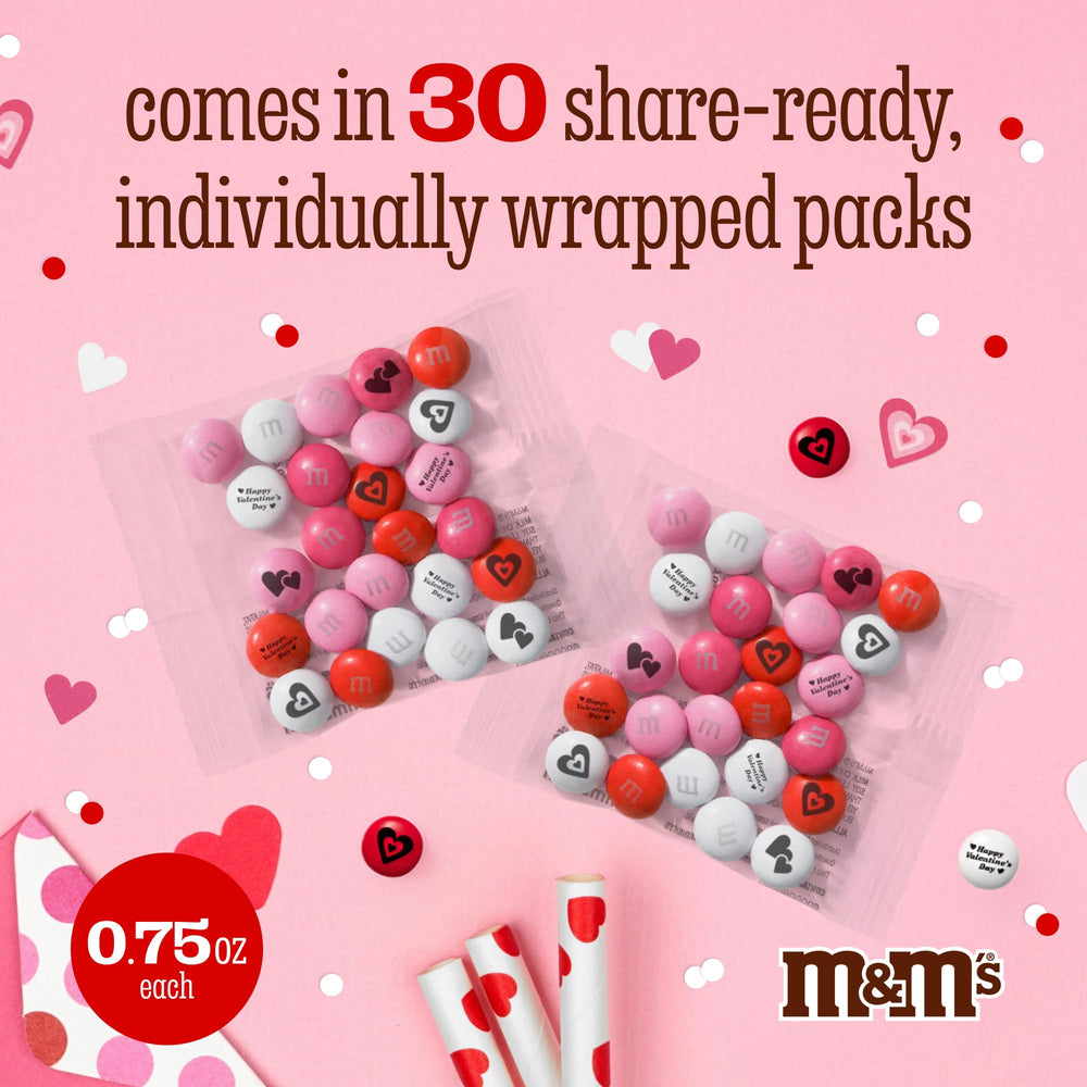 M&M’s World classroom exchange pouches ready for students and teachers.