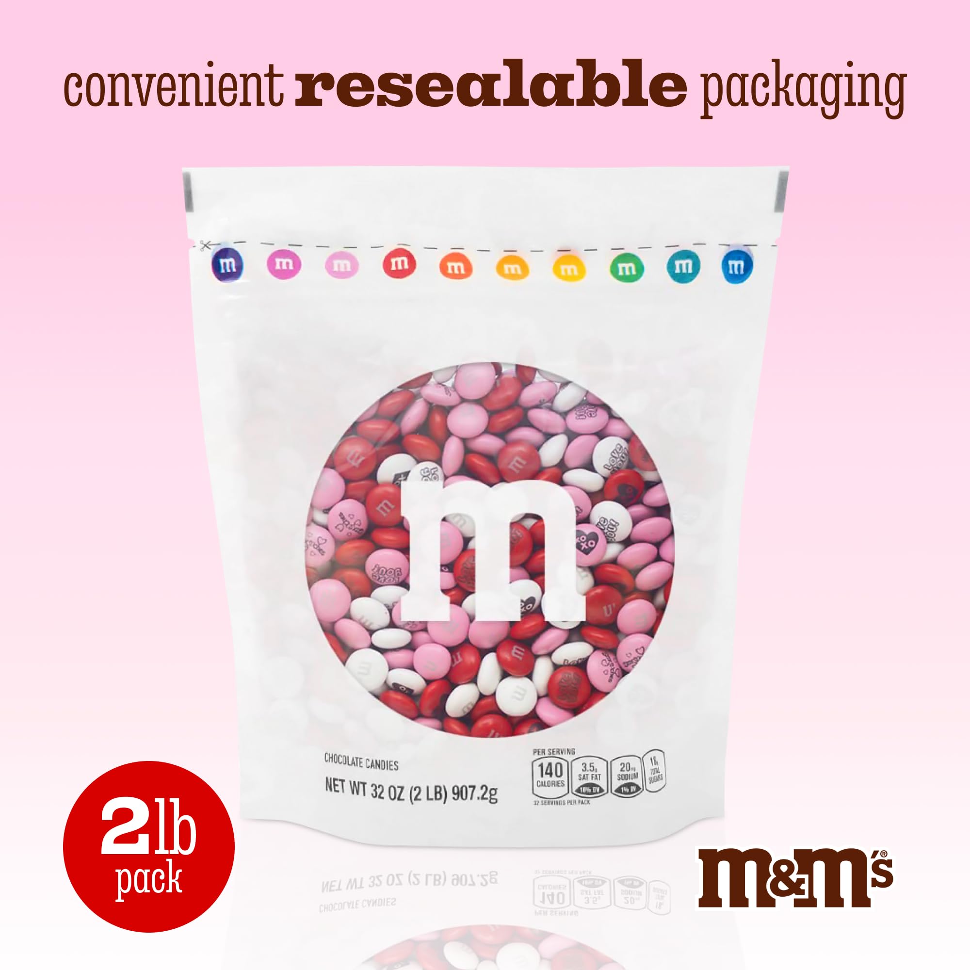 M&M’S WORLD party favors: ideal for Galentine’s gatherings and office celebrations.