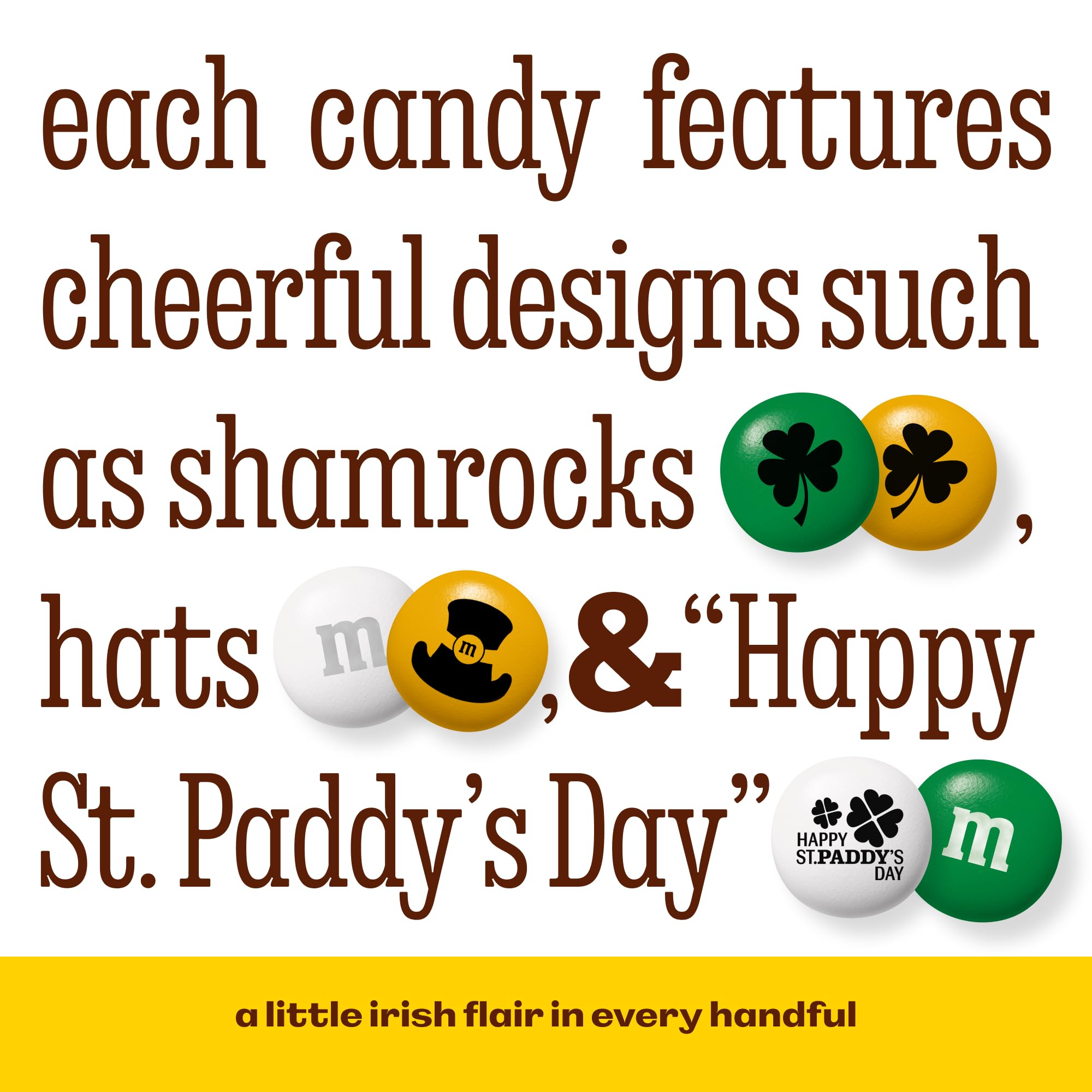 M&M'S WORLD St. Patrick’s Day gift for teachers, friends, or coworkers.