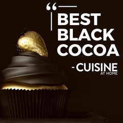 Modern Mountain Black Cocoa Powder in batter creating a deep chocolate base