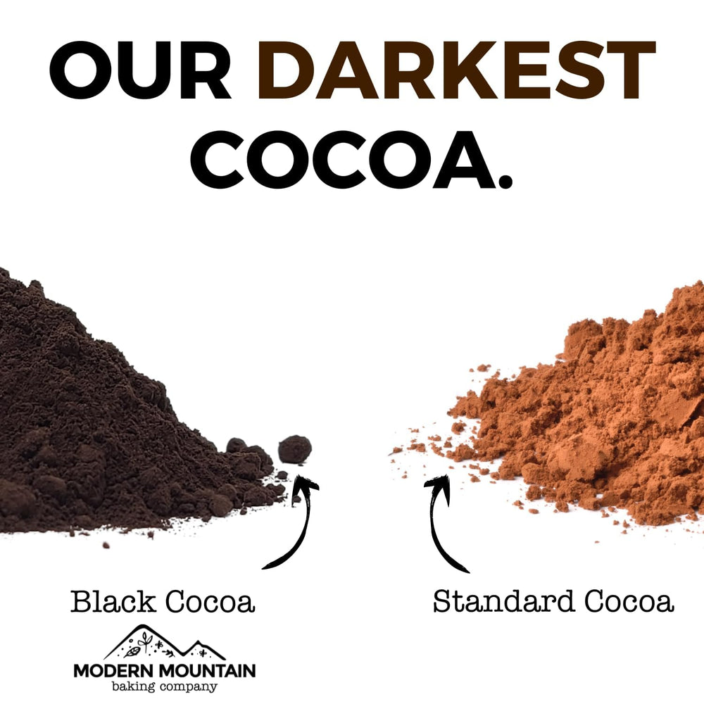 Sifted Modern Mountain Black Cocoa Powder for lump-free batters