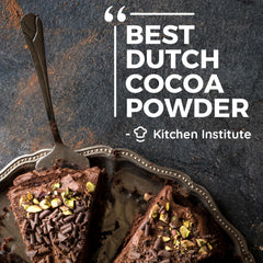 MODERN MOUNTAIN Cocoa Powder non-GMO ingredients emphasize ethical sourcing for baking.