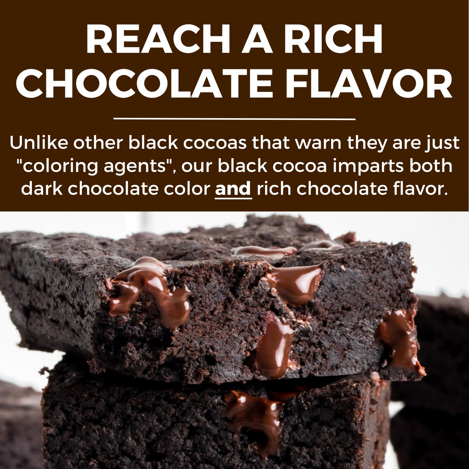 MODERN MOUNTAIN Deep chocolate cake batter color after whisking looks dramatic