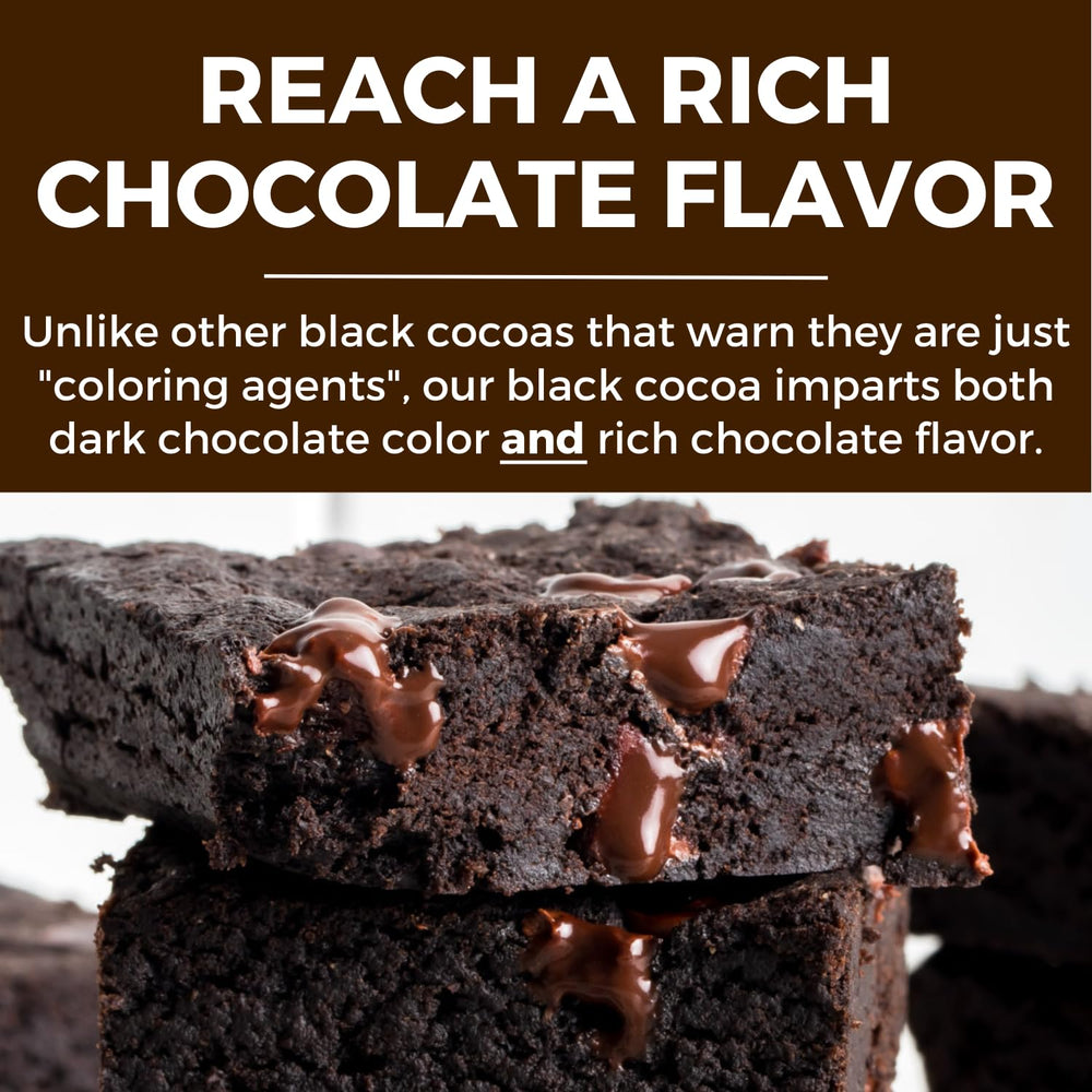 MODERN MOUNTAIN Deep chocolate cake batter color after whisking looks dramatic