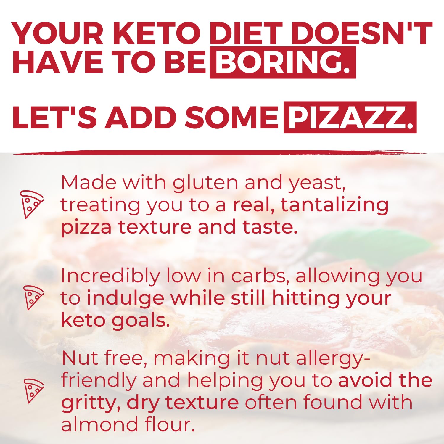 Modern Mountain Keto Pizza Crust baking in oven yields crisp crust.