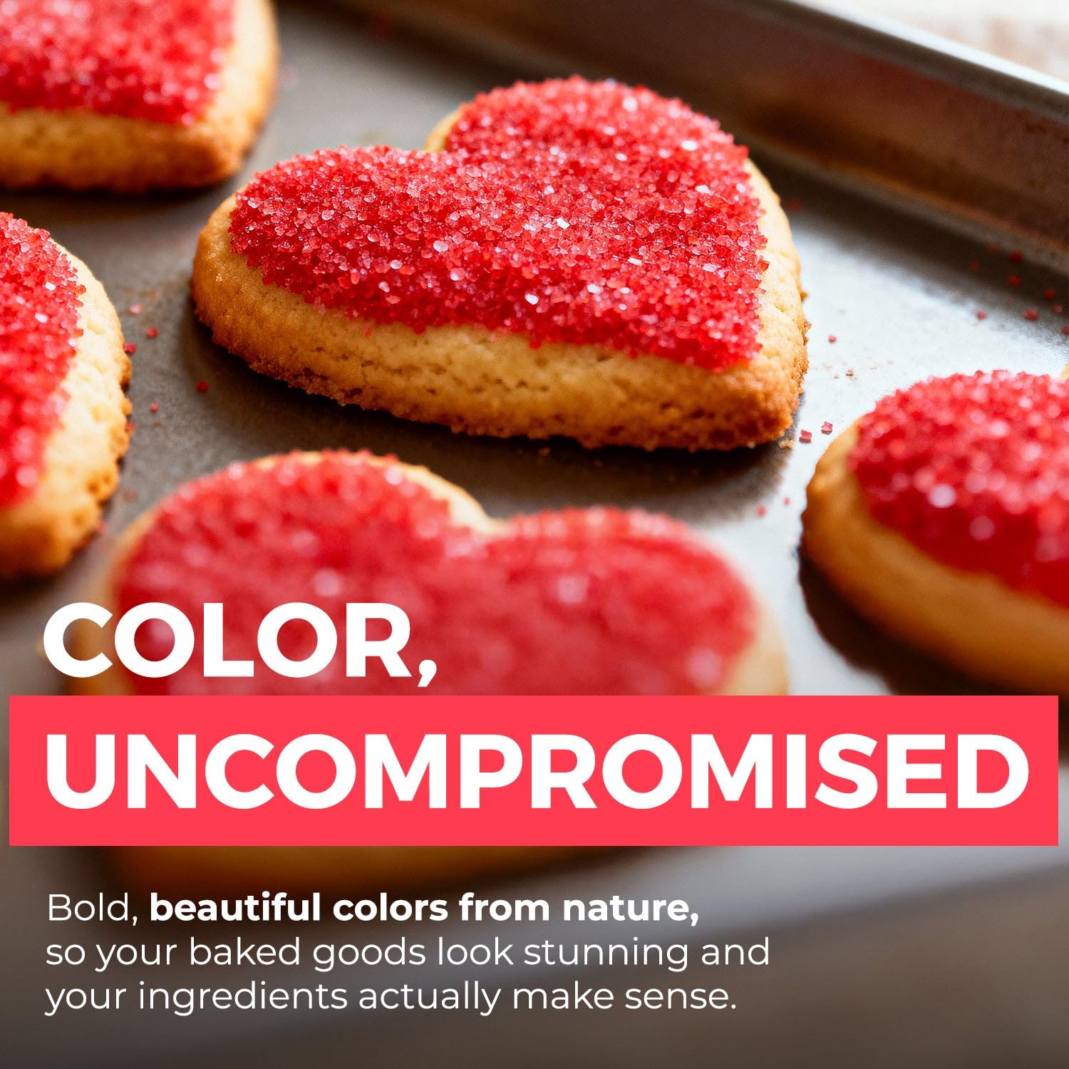 MODERN MOUNTAIN Non-GMO badge signals clean ingredient approach