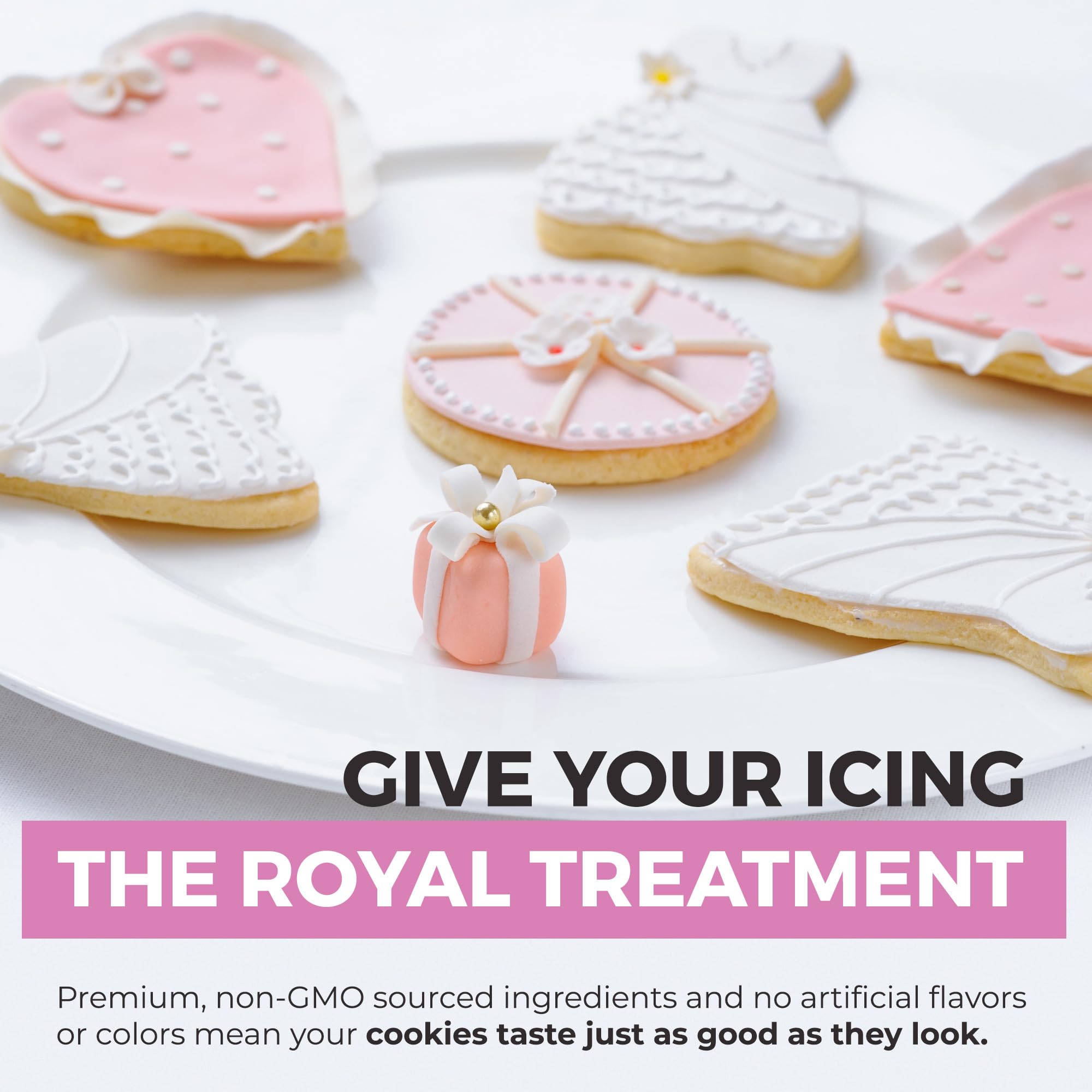 MODERN MOUNTAIN premium non-GMO ingredients ensure high-quality icing base
