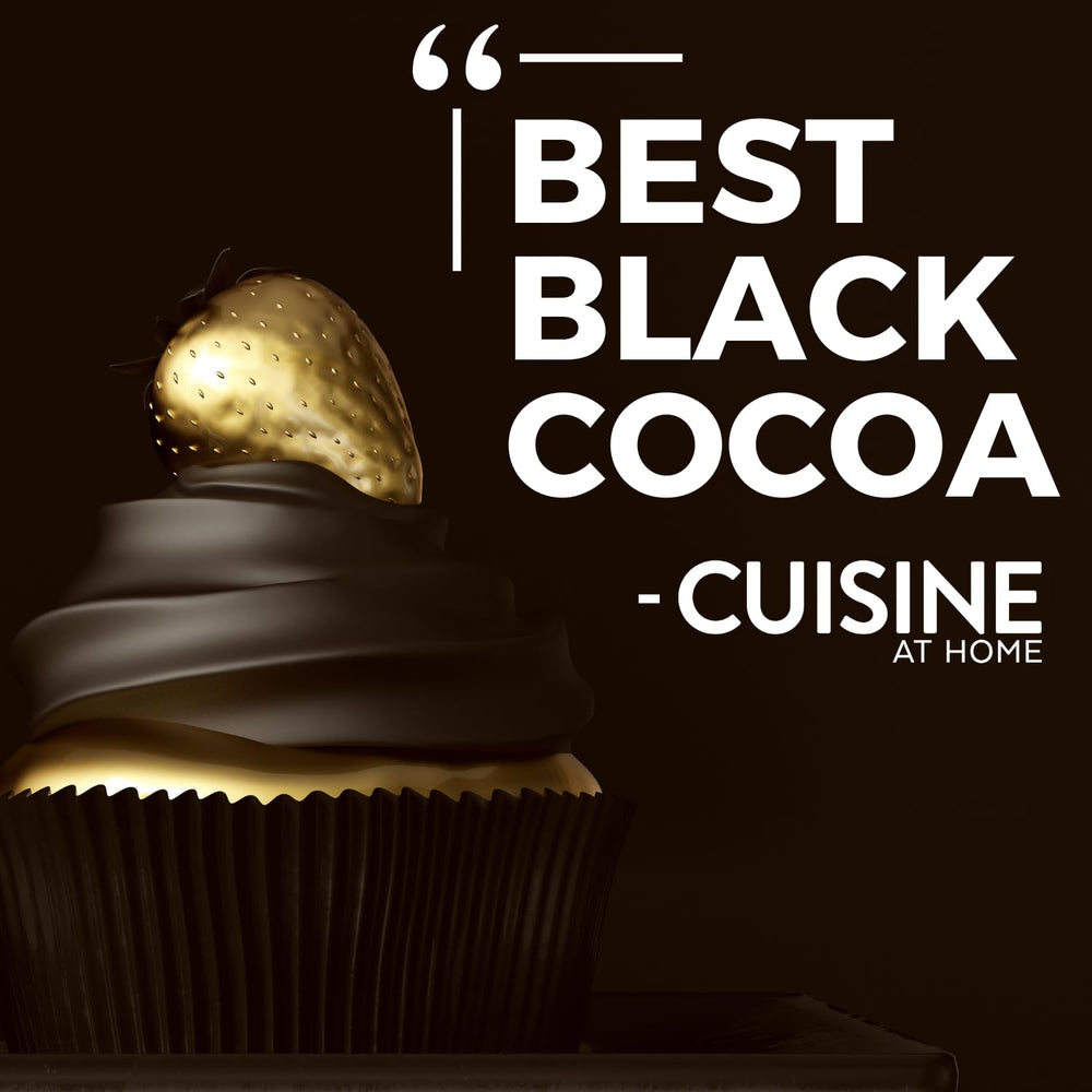 MODERN MOUNTAIN Unsweetened Cocoa Powder in focus showcases pure baking color
