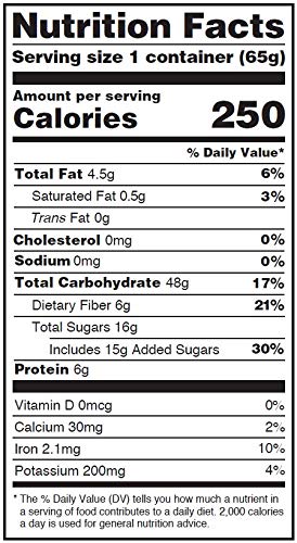 Modern Oats 5 Berry vegan-certified icon reflects dairy-free oats.