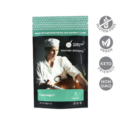 Modernist Pantry Foam Magic ingredient dust ready to blend with liquids