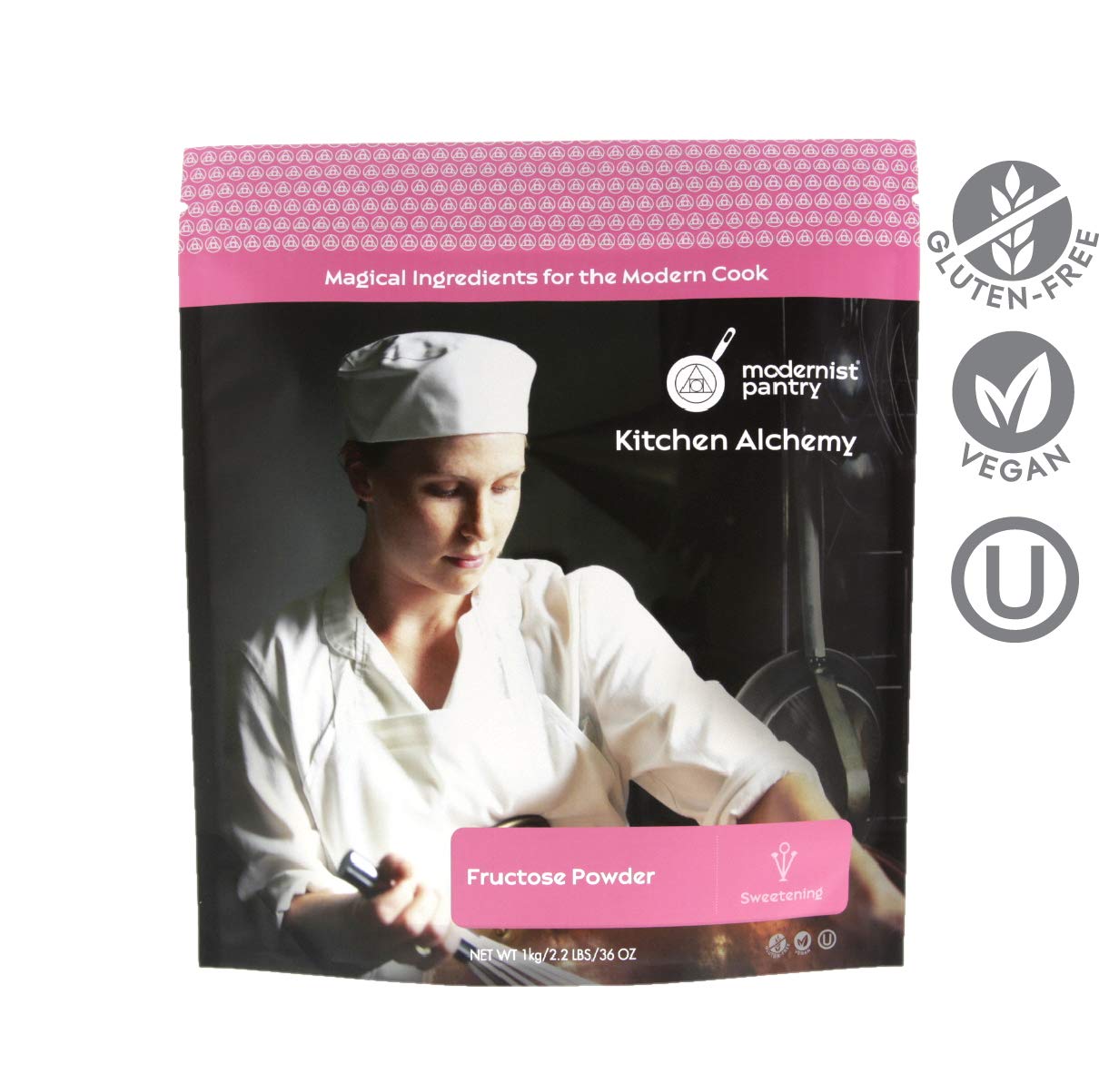 Modernist Pantry Fructose granulated powder with scoop for precise measuring