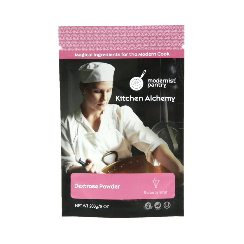 Modernist Pantry Pure Dextrose Powder bottle for precise baking and moisture control.