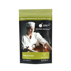 Modernist Pantry Pure Sodium Citrate bottle for precise flavor balance.