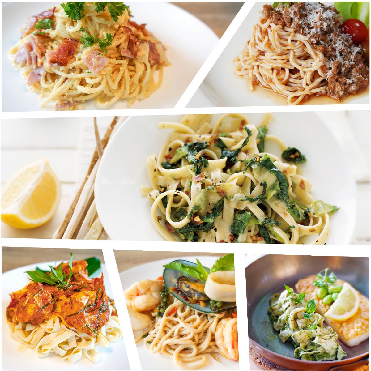 MOKI noodles absorbing flavors in a rich sauce