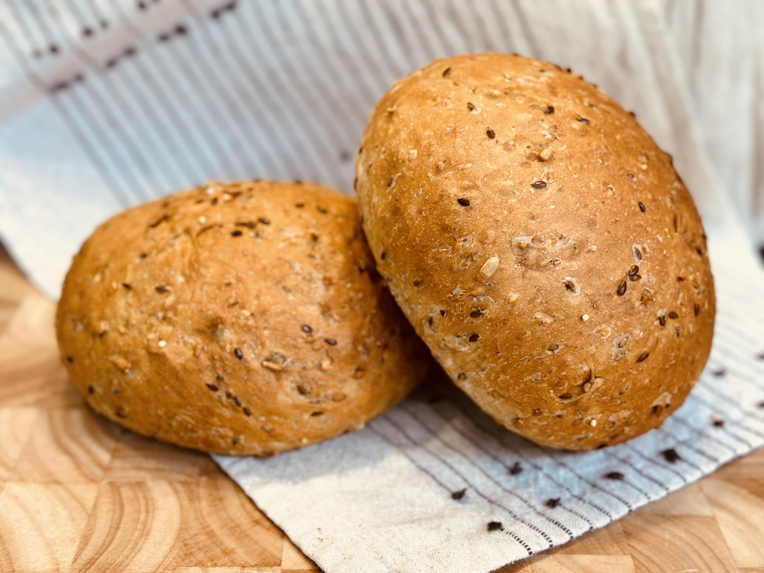 Molibake 8 Grain Bread Mix crust detail showcases rustic bake with natural ingredients.
