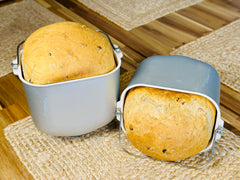 Molibake Italian Focaccia Bread Mix baking in oven with golden crust