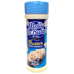 Molly McButter Sprinkles bottle with natural butter flavor adds a subtle finish to snacks.