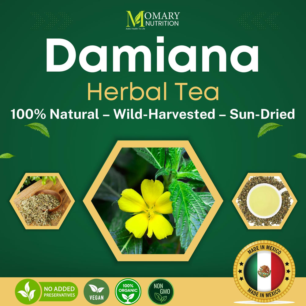 Momary Nutrition wild-harvest leaves packaged airtight to preserve aroma.