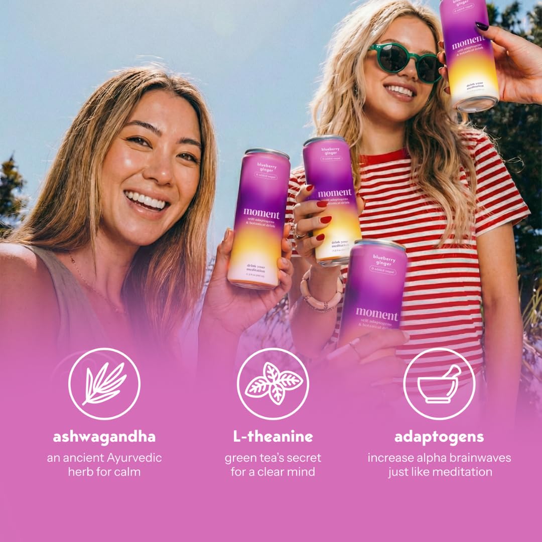 Moment adaptogen drink mocktail idea invites mindful sipping without alcohol