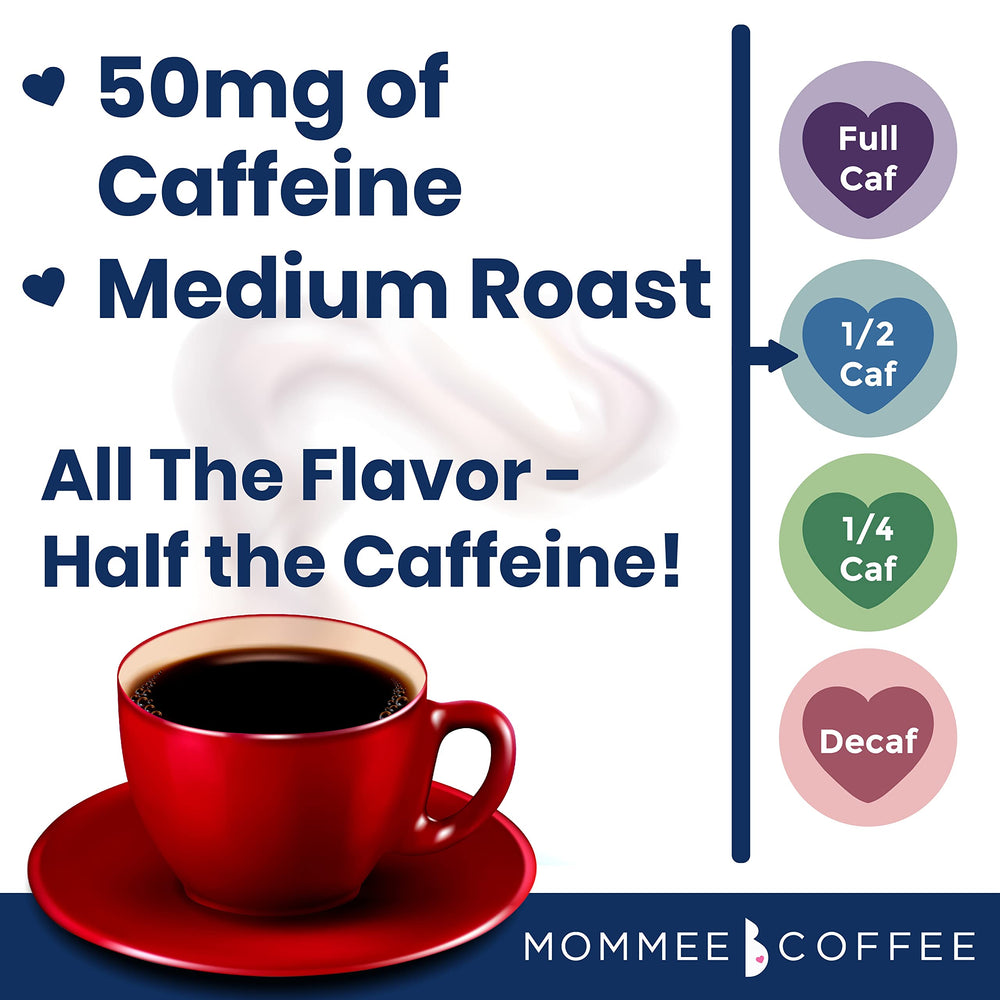 Cup beside ingredients suggests versatile hot or cold brew options.