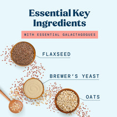 Brewers yeast powder in Mommy Knows Best cookies supports traditional lactation-friendly nutrition.