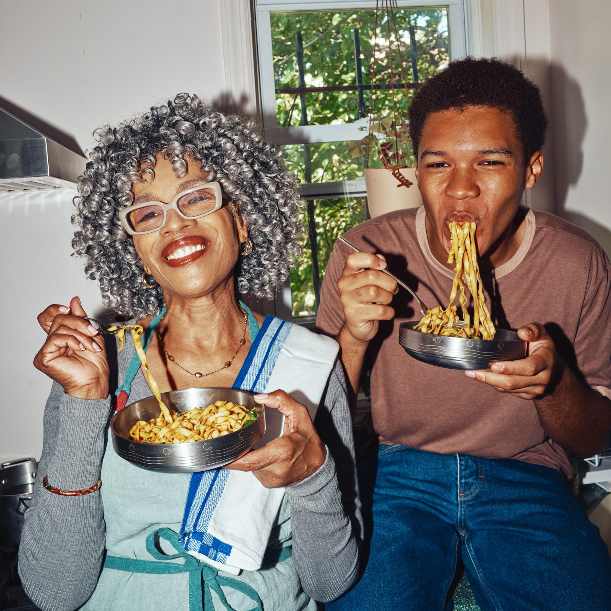 Momofuku packaging provides four convenient servings for meal planning.
