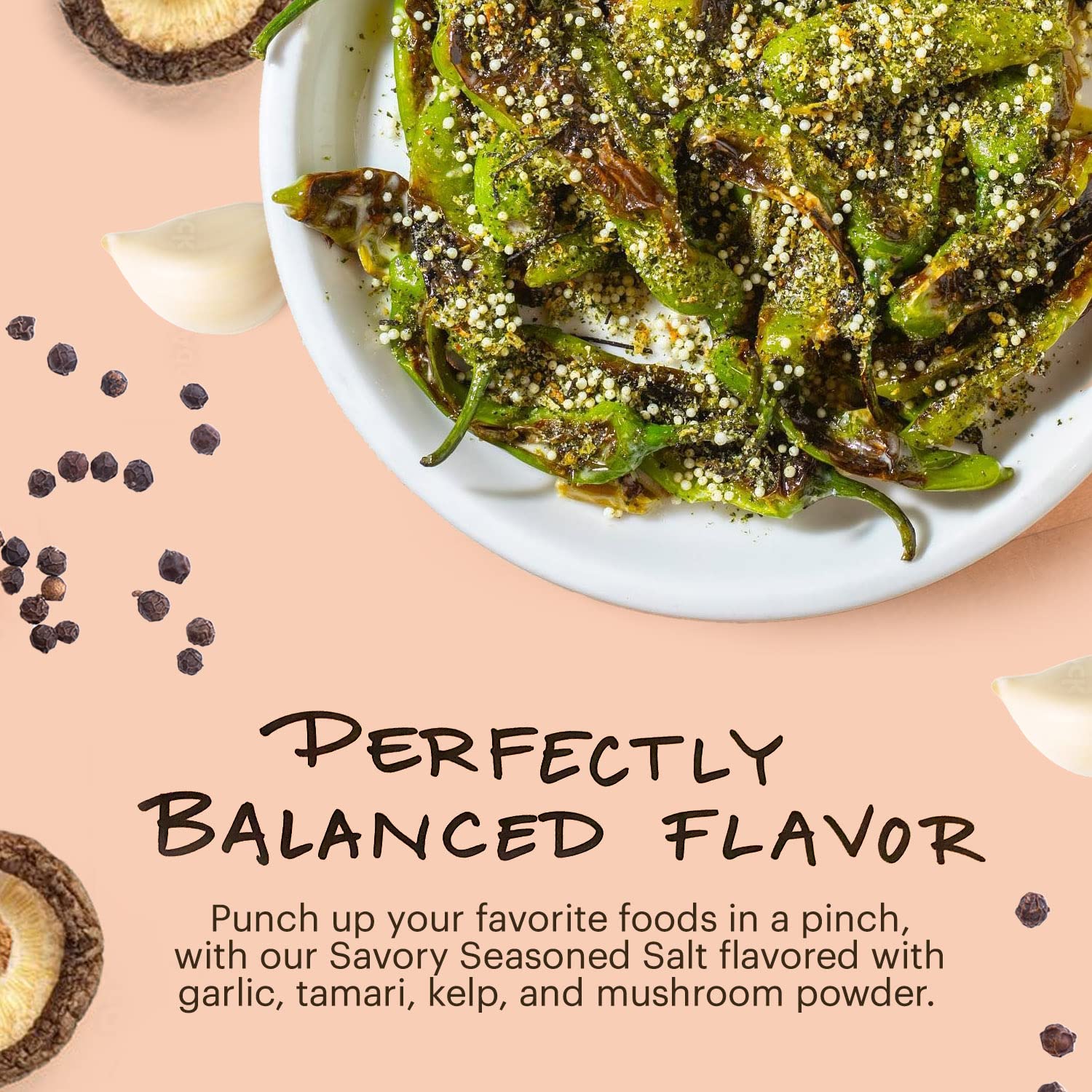 Momofuku Savory Seasoned Salt used in meal prep for quick flavor upgrades