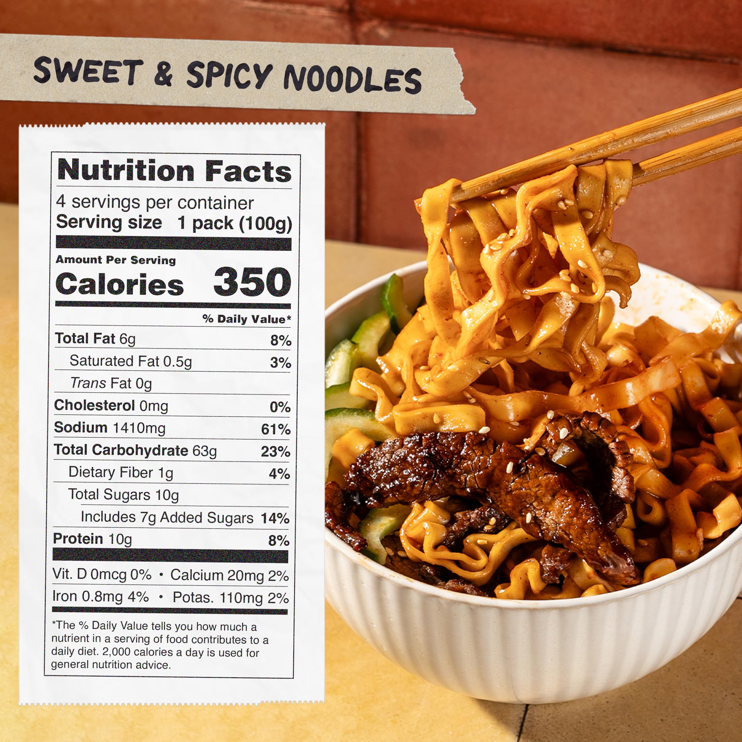 Momofuku sauce sachet close-up highlighting rich glaze for bold weeknight flavor.