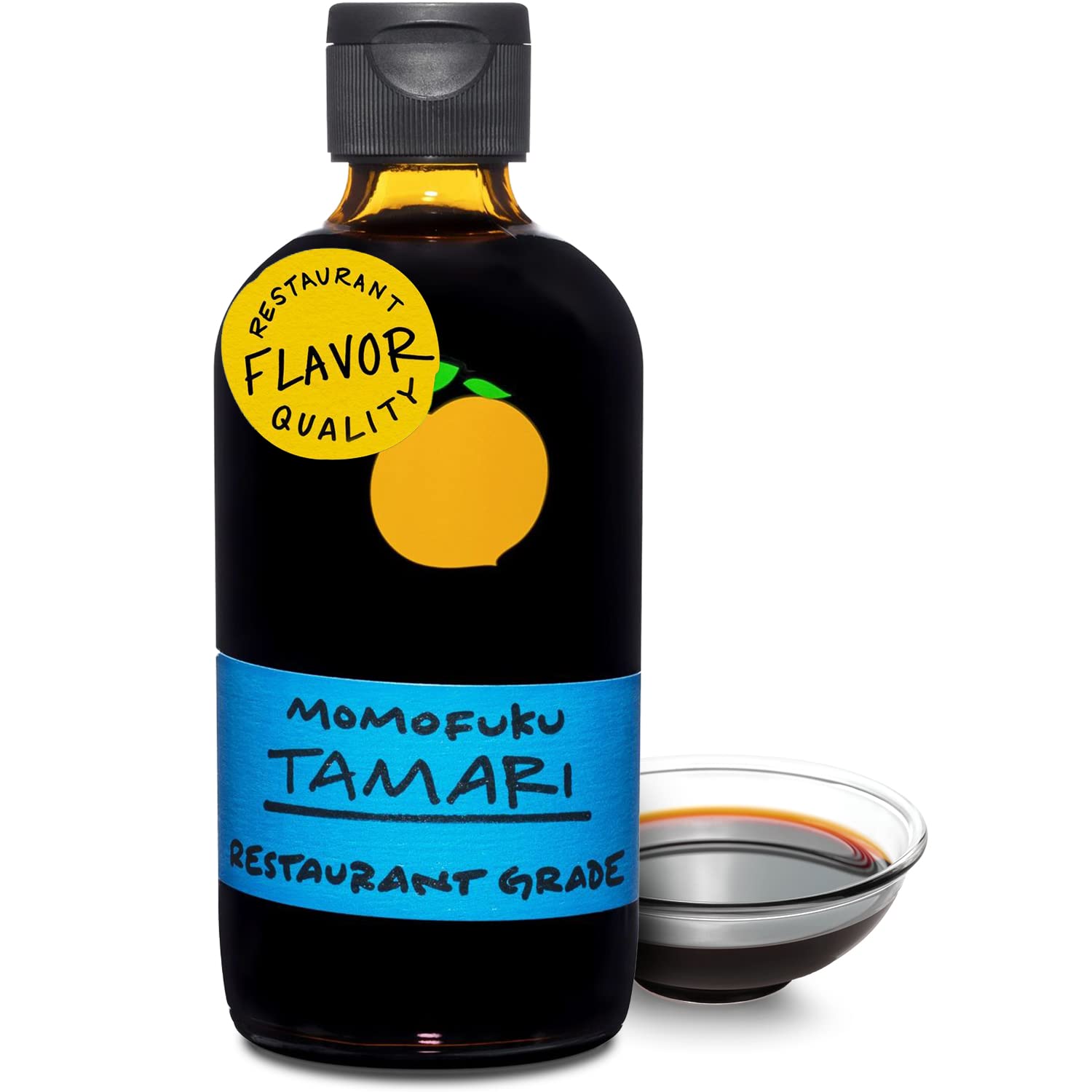 Momofuku Tamari gluten-free bottle pour for dipping and umami