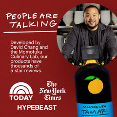 Momofuku Tamari braised-meats pour adds depth to braises