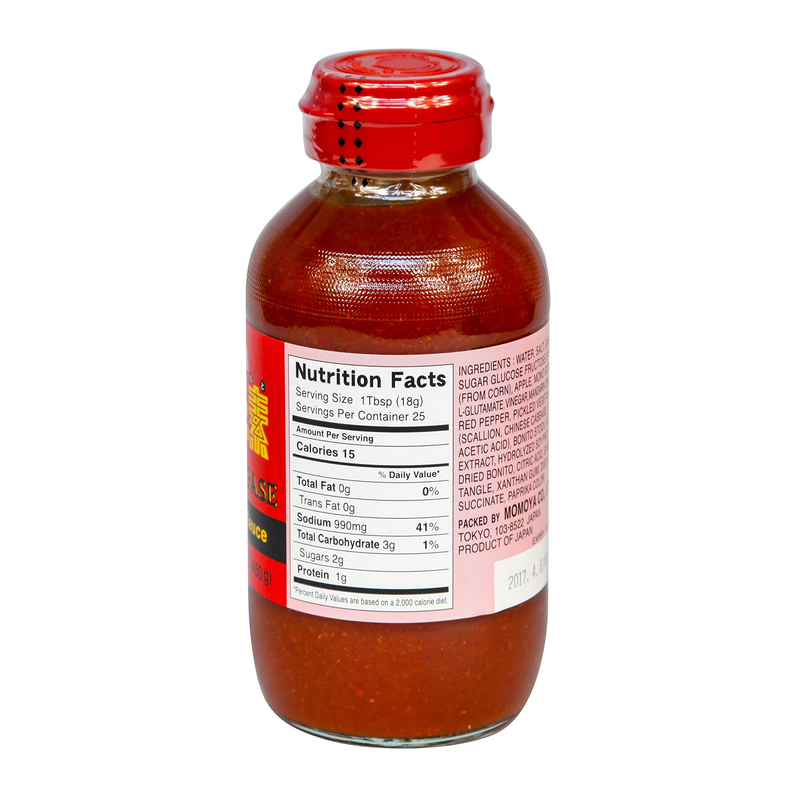 Momoya Kimchee Base label, clear ingredients for confident cooking