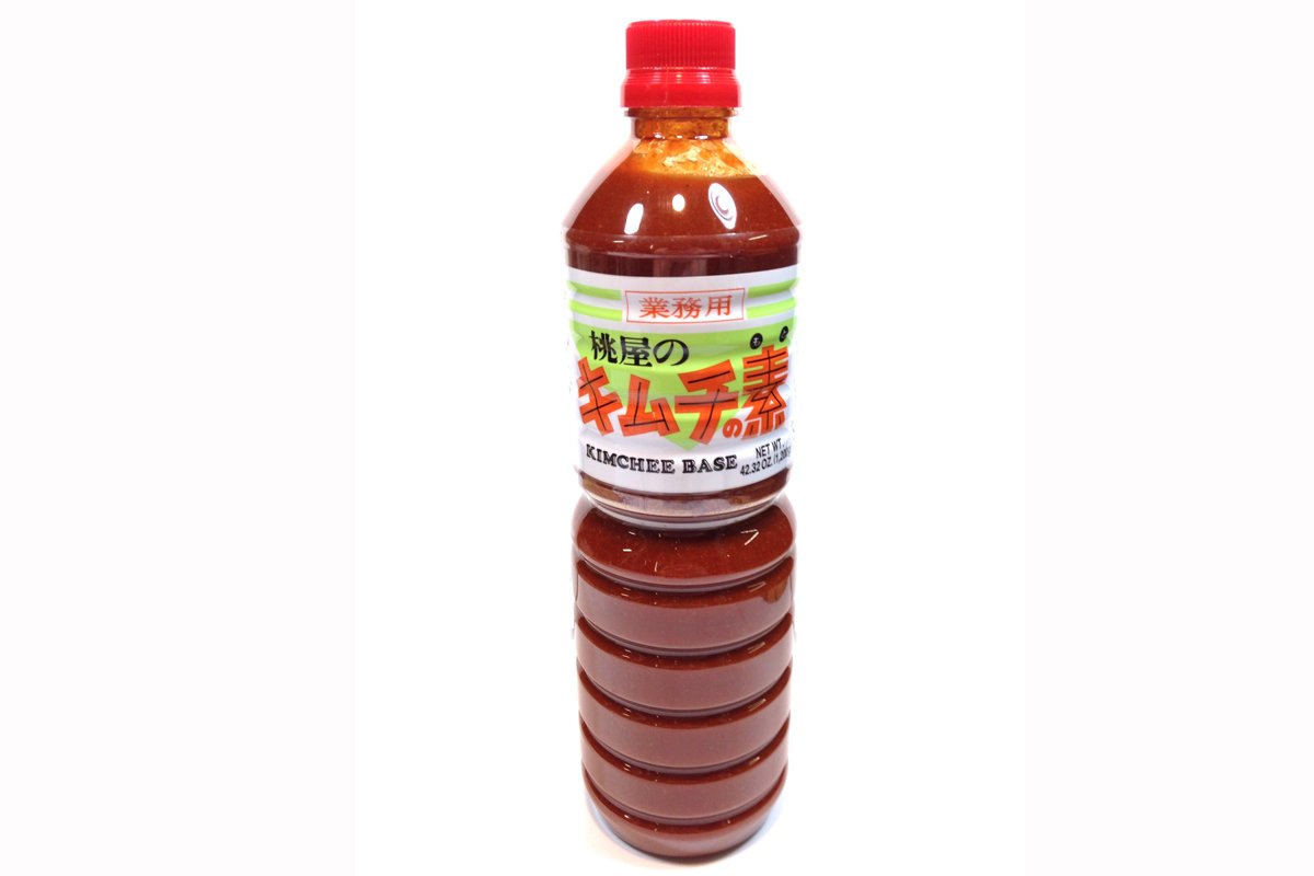 Momoya Kimuchi No Moto bottle for authentic kimchi base at home